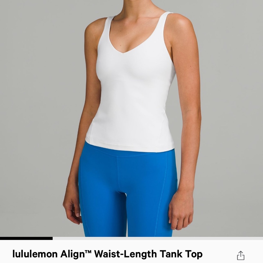 Lululemon Align Waist Length Tank